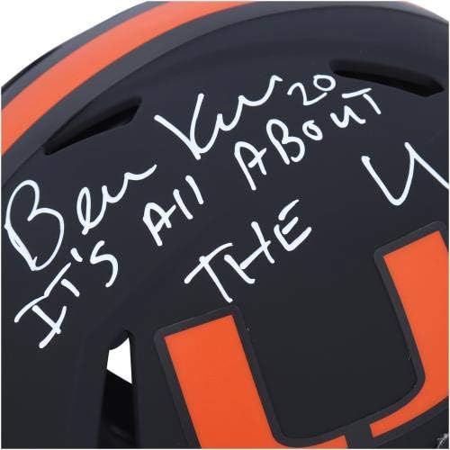 Autentična kaciga s autogramom Bernieja Kosara s autogramom MP - NFL kacige s autogramom