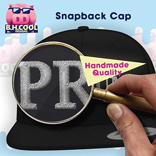 Mamma - Yupoong 6089 Strukturirani ravni Bill Snapback Hat | Izvezena trendi bejzbol kapa za muškarce i žene