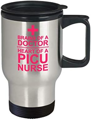 PICU sestra putnička šalica/pokloni-nurse čaše za cijene/poklon mozga liječnika srca medicinske sestre za žene/muškarce ...