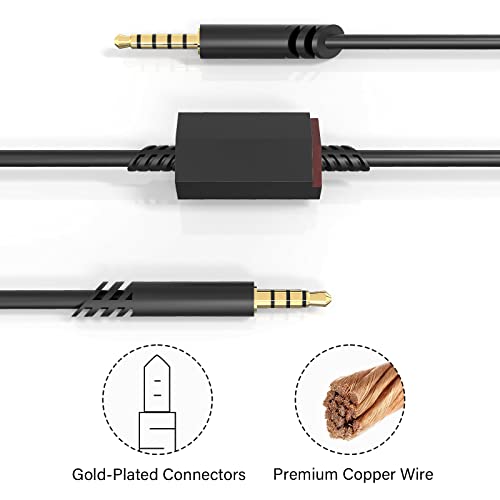 A10 Zamjenski kabel, kompatibilan s slušalicama Astro A40, inline mute kabel za A40 A30 A10 igračke slušalice / PS5, PS4, Xbox One