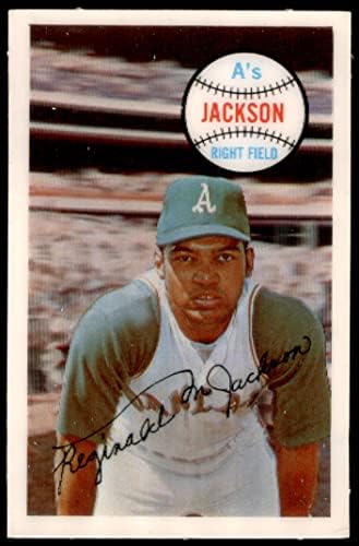 1970. Kelloggs 32 Reggie Jackson Oakland Athletics NM Atletika
