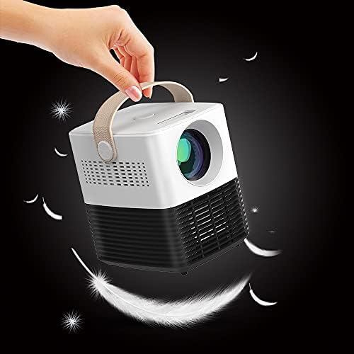 ZLXDP Mini projektor P50s Full 1080p WiFi 3D prijenosni Porctor Home Cine Podrška 4K LED kućni video projektor