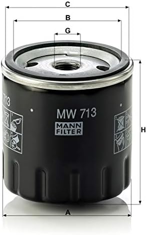 Mann Filter MW 713 Spin-on ulja Filter