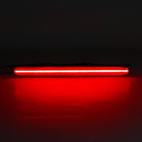 R&F automatski LED stražnji odbojnik Svjetla kompatibilna s Challenger 2015-2022 Dimljena leća crvena repna stražnja odbojnika kočića