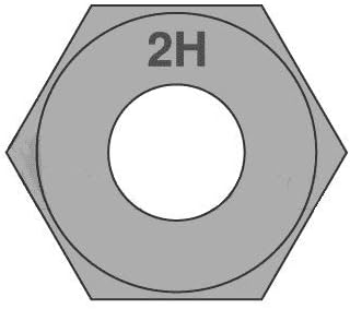 3/4 -10 teška šesterokutna matica/A194 2h čelika/ravnice
