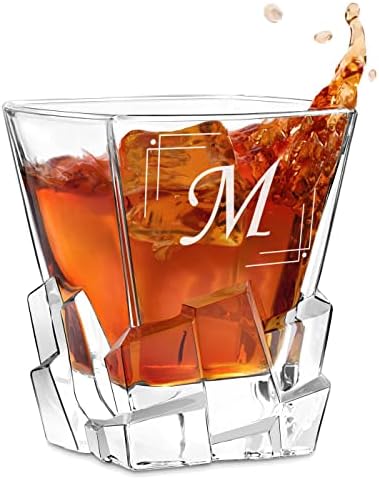 Mavertonovo viski staklo s graviranjem - Personalizirani Tumbler za čovjeka - Moderni dizajn - Elegantni baržin za gospodina - za poznavatelj