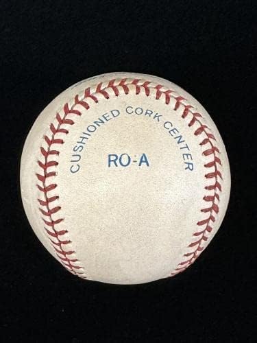 Jose Canseco A's Vintage potpisan službeni Al Bobby Brown Baseball w/hologram - Autografirani bejzbols