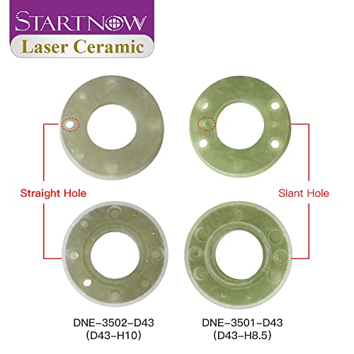 StartNow DNE 2500/3501/3502 D38 Laserski keramički prsten za dijelove držača mlaznice za rezanje vlakana