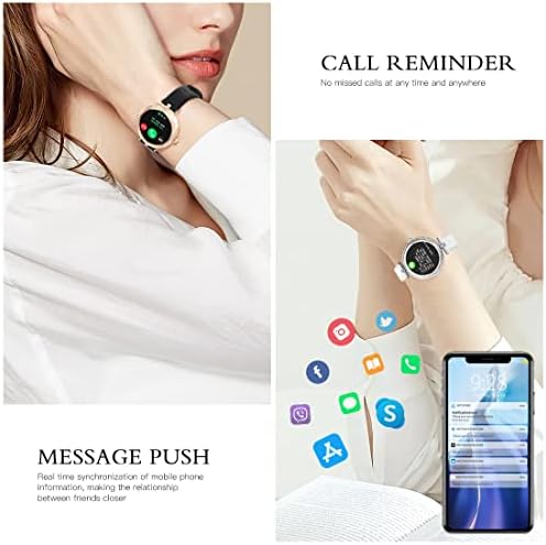 Ladies Smart Watch for Women upućuje pozive Smartwatch Ladies Fitness Watch Activity Tracker za korake kompatibilan s Android iOS -om