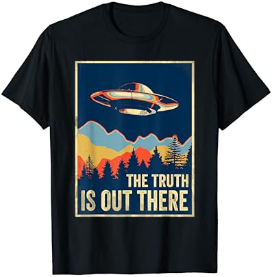 Istina je negdje tamo majica Područje 51 vanzemaljski NLO