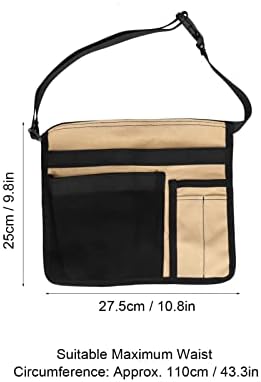 Džep s alatima, pojas alata Lagana izdržljiva Oxford tkanina multi džepni struk torbica za vrt za vanj