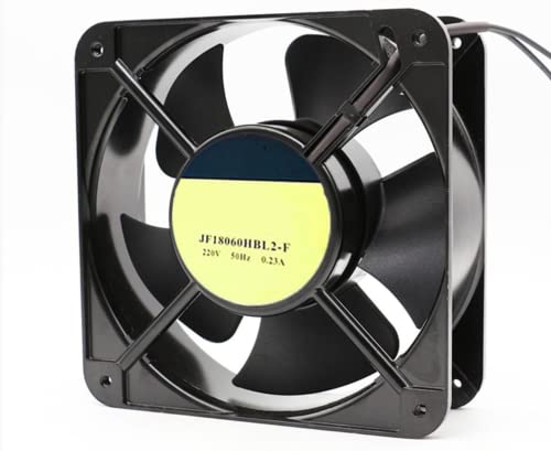 Za JF18060HBL2-F 220V 0,23A 180x180x60mm 2-žični ventilator za hlađenje