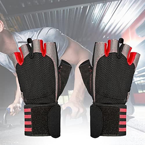 ; Sportske rukavice za žene rukavice za vježbanje ženske rukavice za dizanje utega bez prstiju lagane prozračne sportske rukavice za