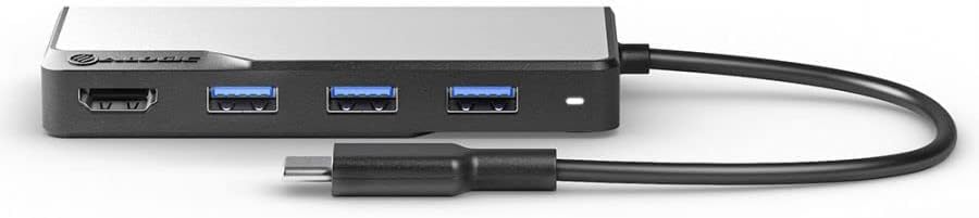 Hub ALOGIC USB-C Fusion CORE 5-u-1 V2-3 x USB-A3.1 Gen 1, 1 x USB-C 3.1 Gen 1 100 W PD i 1 x HDMI 4K [60 Hz]