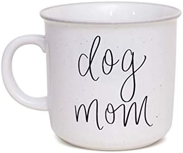 Slatka voda dekor pas mama šalica za kavu | Slatka 16oz keramička logorska vatra šalica za kavu Mikrovalna pećnica i perilica posuđa