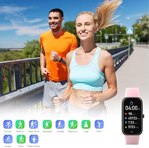 Delarsy Smart Watch, IP67 Vodootporni pametni sat dodirujući zaslon fitness trackers Fitness Watch otkucaj srca krvi kisik pametni