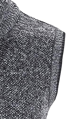 XXBR džemper bez rukava kardigan za muške, jesenski zimski patentni patentni kabed za ovratnik kaput patchwork topli vitki casual prsluci