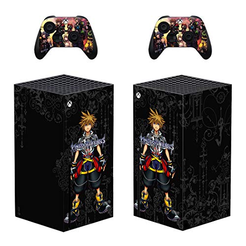 Kingdom Hearts Xbox Series X Skin Set Full Face Planes Skin Console & Controller naljepnice naljepnice Felipe Seiji Kuba