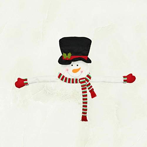 BUSTIONARD božićno drvce Topper Snowman Top Hugger zima Ornament Wonderland Party Plišasti božićni ukrasi za odmor Home dekor
