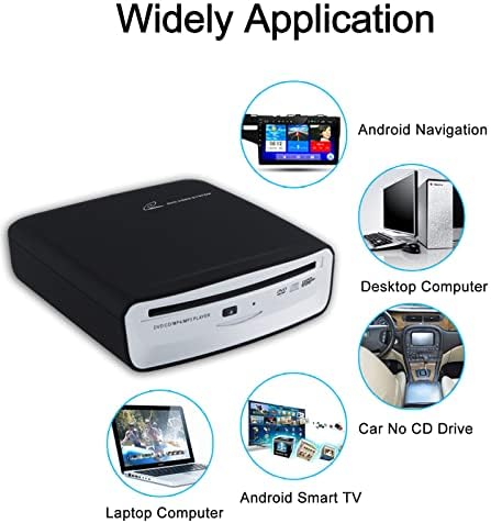 USB Univerzalni CD player za vanjski automobil USB CONKENER POTREBNI CD uređaj za automobil Android Navigation/TV/MacBook Pro/Laptops