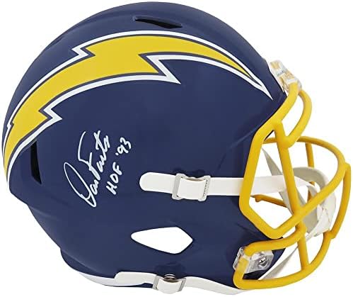 Kaciga s autogramom Dan Fouts 'M / Mac replika kacige u punoj veličini Mac / Mac' 93-NFL kacige s autogramom Dan Fouts