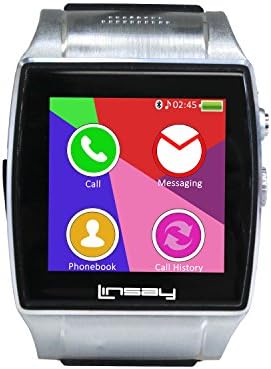 Linsay Executive Smart Watch s kamerom - crno