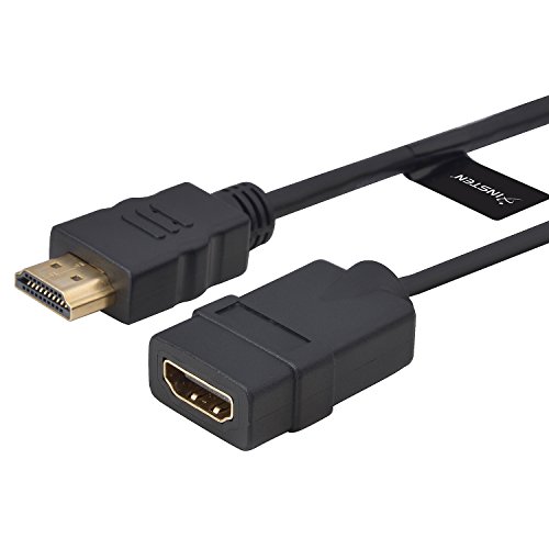 eForCity Premium 6ft 6-noga HDMI kabel velike brzine s удлинителем M / F Kompatibilan sa Sony PS3 Sony PS4 / PlayStation 4 Microsoft