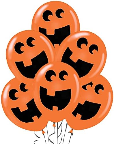 PMU Halloween Lices Lices Balloons - Mali baloni za lateks za tematske zabave za Noć vještica, trik -ili liječenje, proslave Halloween